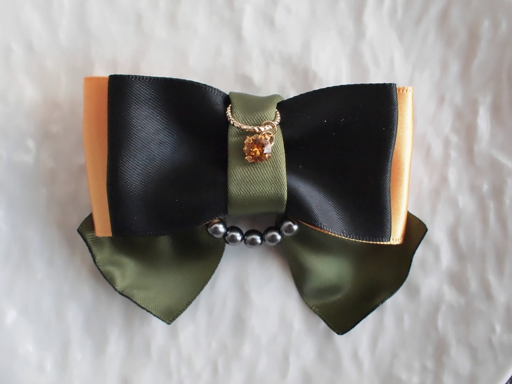 豊前江 篭手切江 桑名江 松井江 五月雨江 村雲江【蜂鳥の絹飾り】バッグチャーム、ペンラリボン、ブローチ、シューズクリップetc