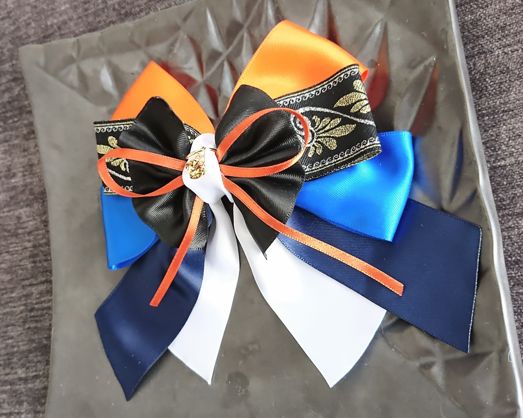 加州清光 歌仙兼定 陸奥守吉行 山姥切国広 蜂須賀虎徹【夢見蝶の絹飾り】ペンラリボンorバッグチャームorヘア