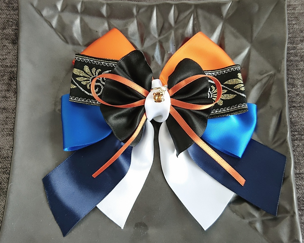 加州清光 歌仙兼定 陸奥守吉行 山姥切国広 蜂須賀虎徹【夢見蝶の絹飾り】ペンラリボンorバッグチャームorヘア