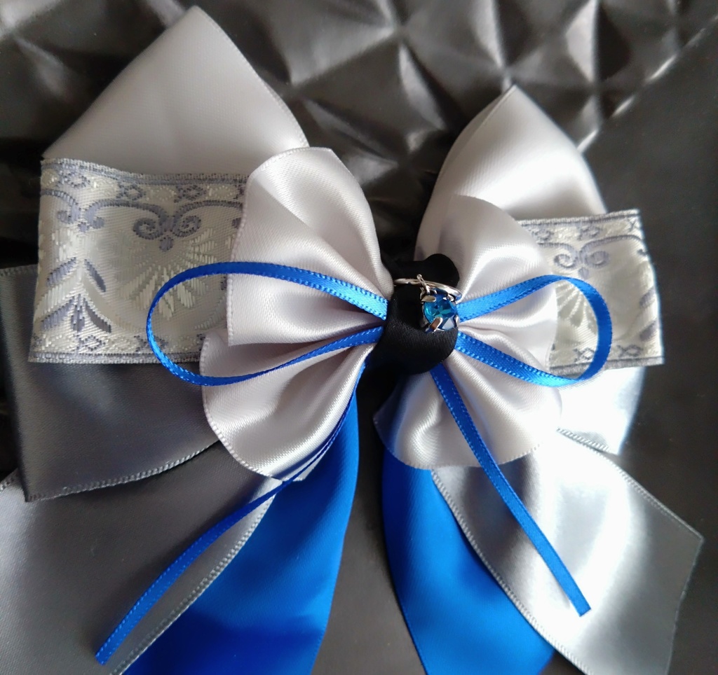 山姥切長義 三日月宗近 へし切長谷部 大般若長光【夢見蝶の絹飾り】ペンラリボンorバッグチャームorヘアアクセ