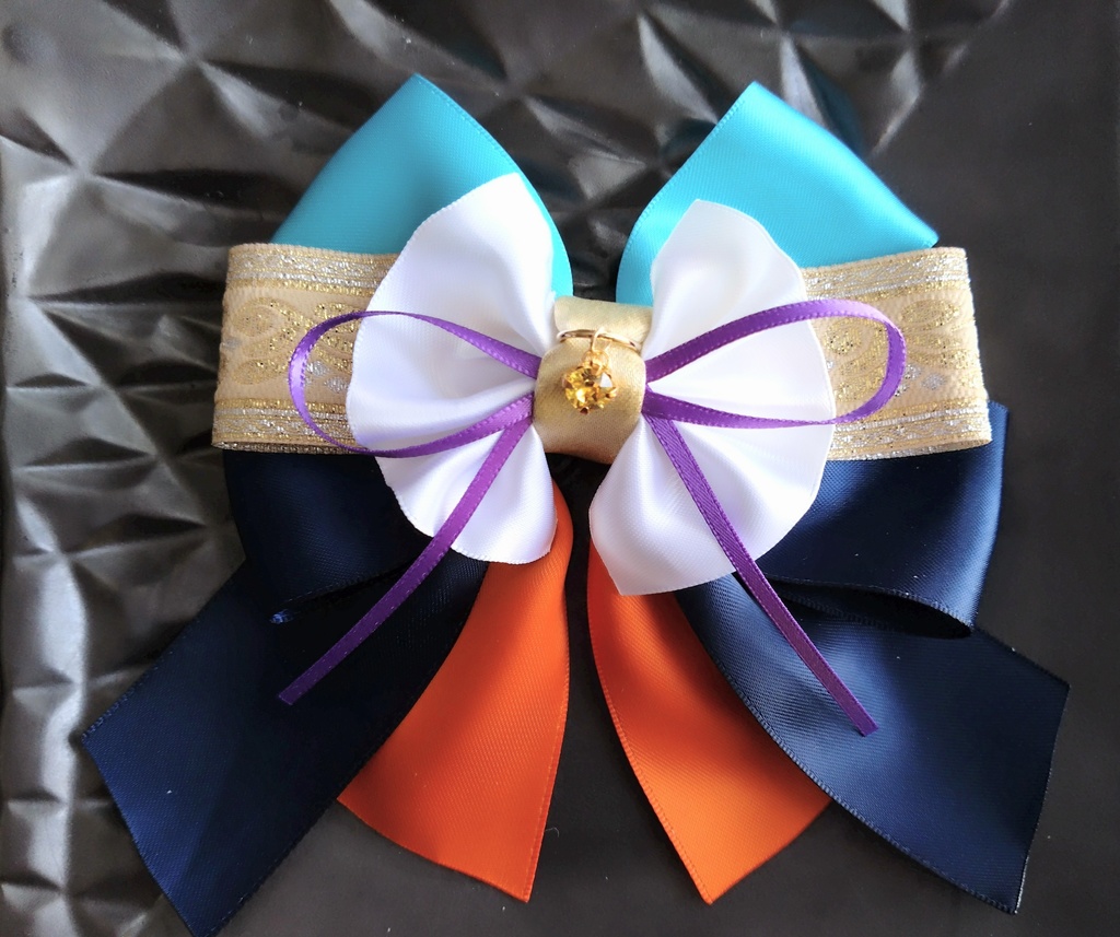 鬼丸国綱 一期一振【夢見蝶の絹飾り】ペンラリボンorバッグチャームorヘアアクセ