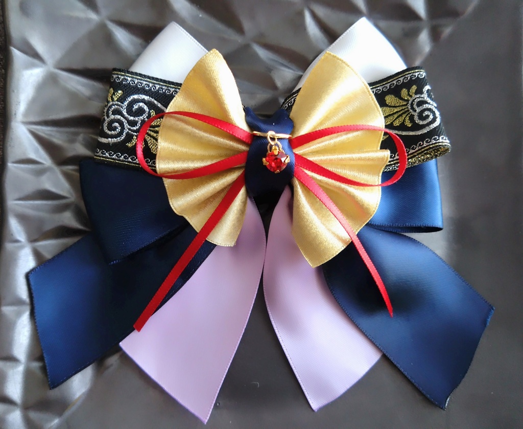 鬼丸国綱 一期一振【夢見蝶の絹飾り】ペンラリボンorバッグチャームorヘアアクセ