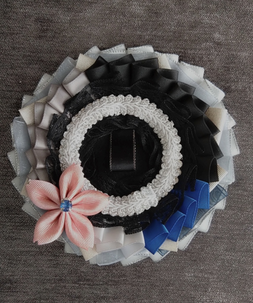 山姥切長義 へし切長谷部 鬼丸国綱 一期一振【雛菊桜のロゼット】