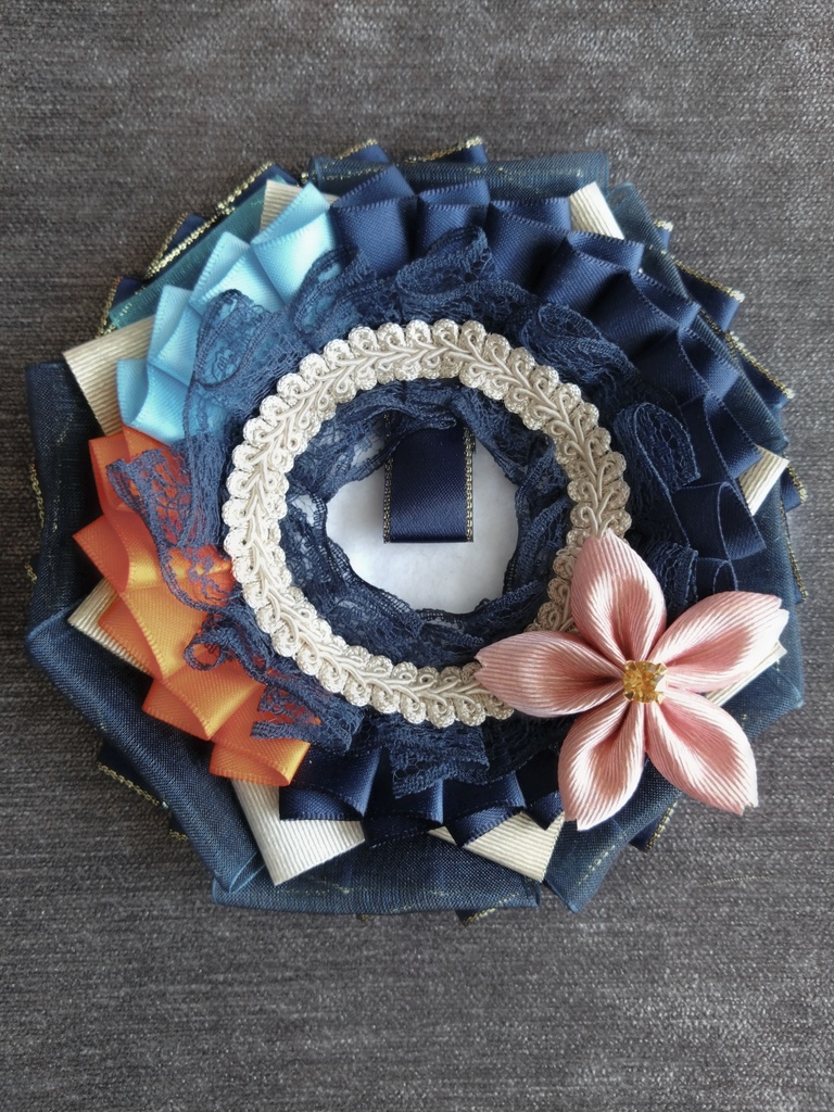 山姥切長義 へし切長谷部 鬼丸国綱 一期一振【雛菊桜のロゼット】