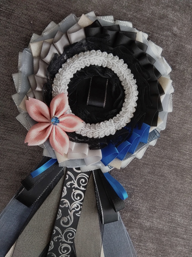 山姥切長義 へし切長谷部 鬼丸国綱 一期一振【雛菊桜のロゼット】