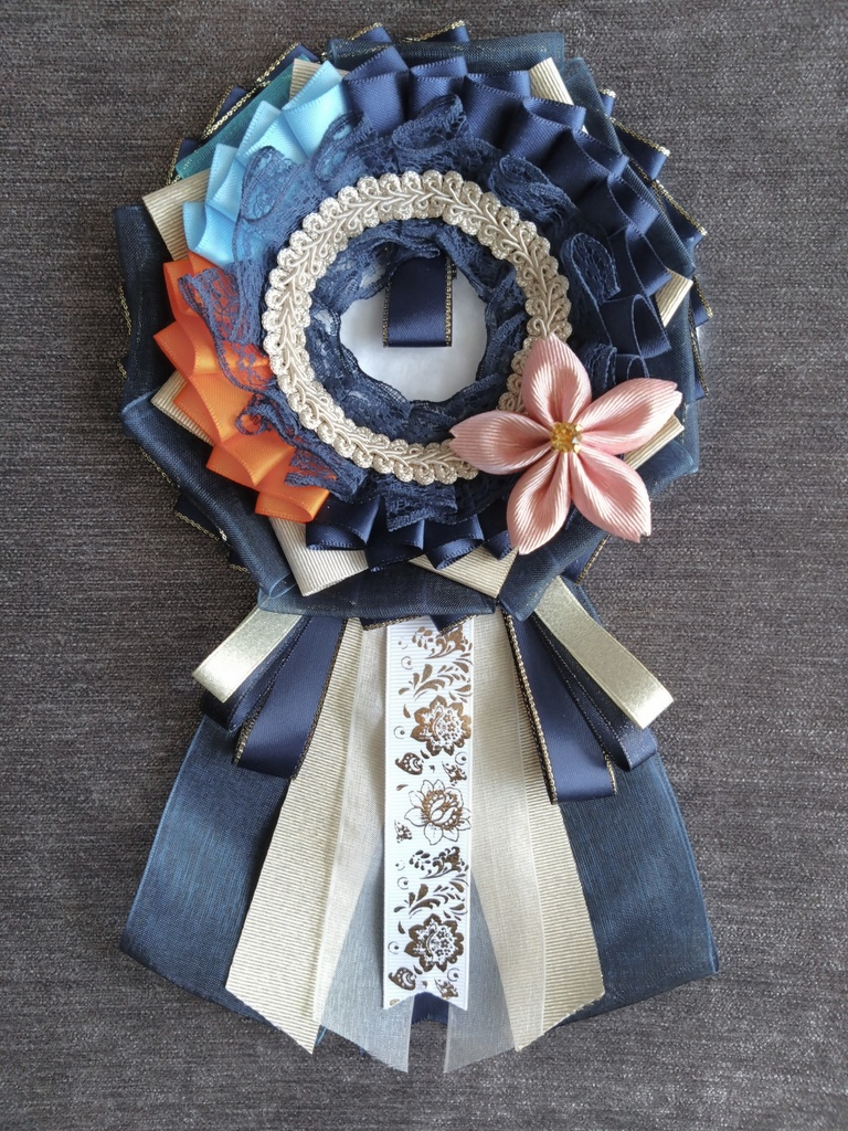 山姥切長義 へし切長谷部 鬼丸国綱 一期一振【雛菊桜のロゼット】