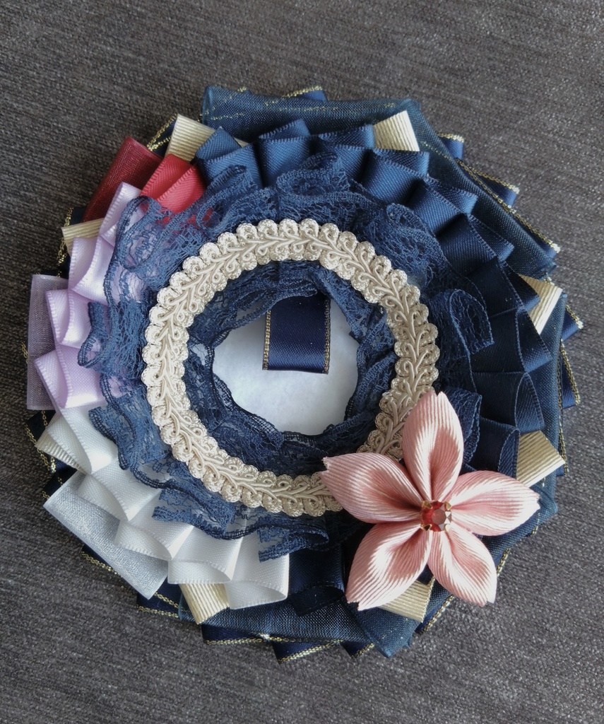 山姥切長義 へし切長谷部 鬼丸国綱 一期一振【雛菊桜のロゼット】