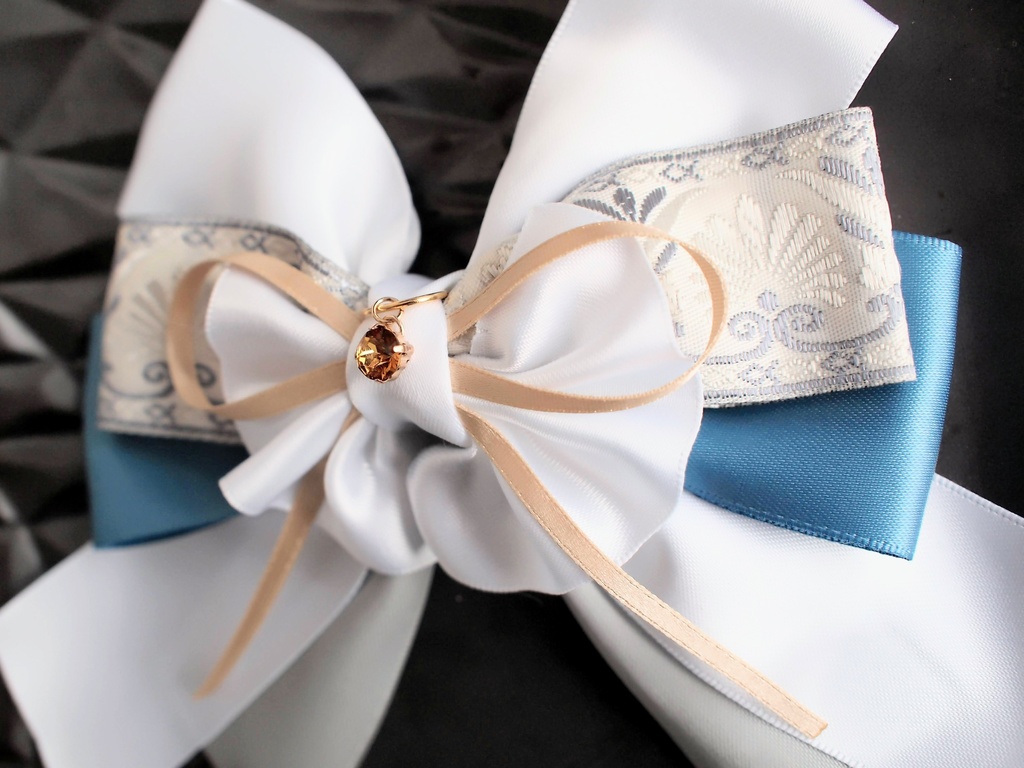 三日月宗近 加州清光 蜂須賀虎徹 鶴丸国永 水心子正秀 大包平 山姥切国広【夢見蝶の絹飾り】ペンラリボンorバッグチャームorヘアアクセ