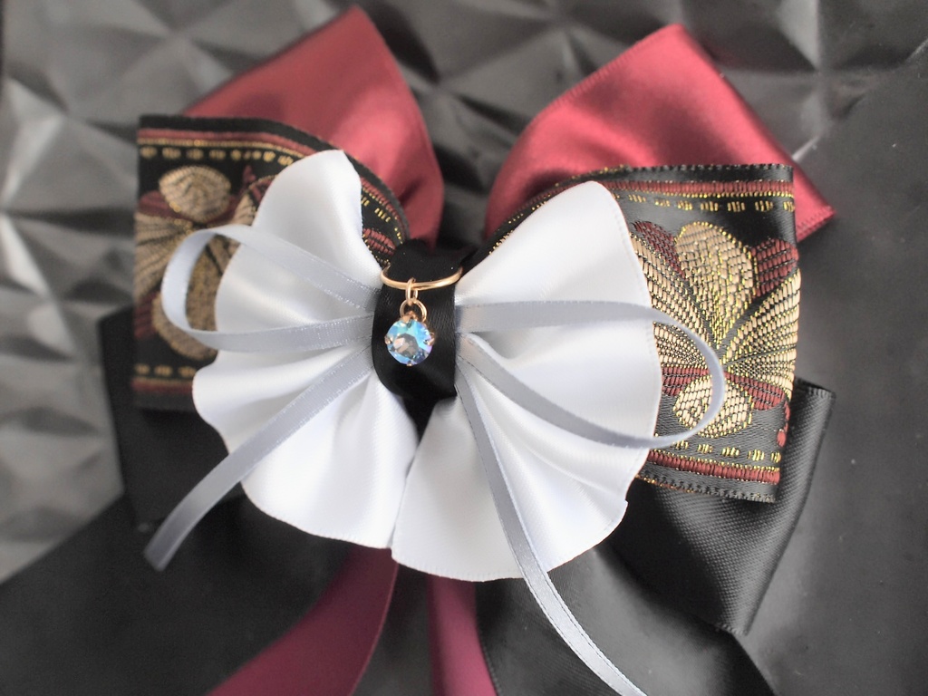 三日月宗近 加州清光 蜂須賀虎徹 鶴丸国永 水心子正秀 大包平 山姥切国広【夢見蝶の絹飾り】ペンラリボンorバッグチャームorヘアアクセ