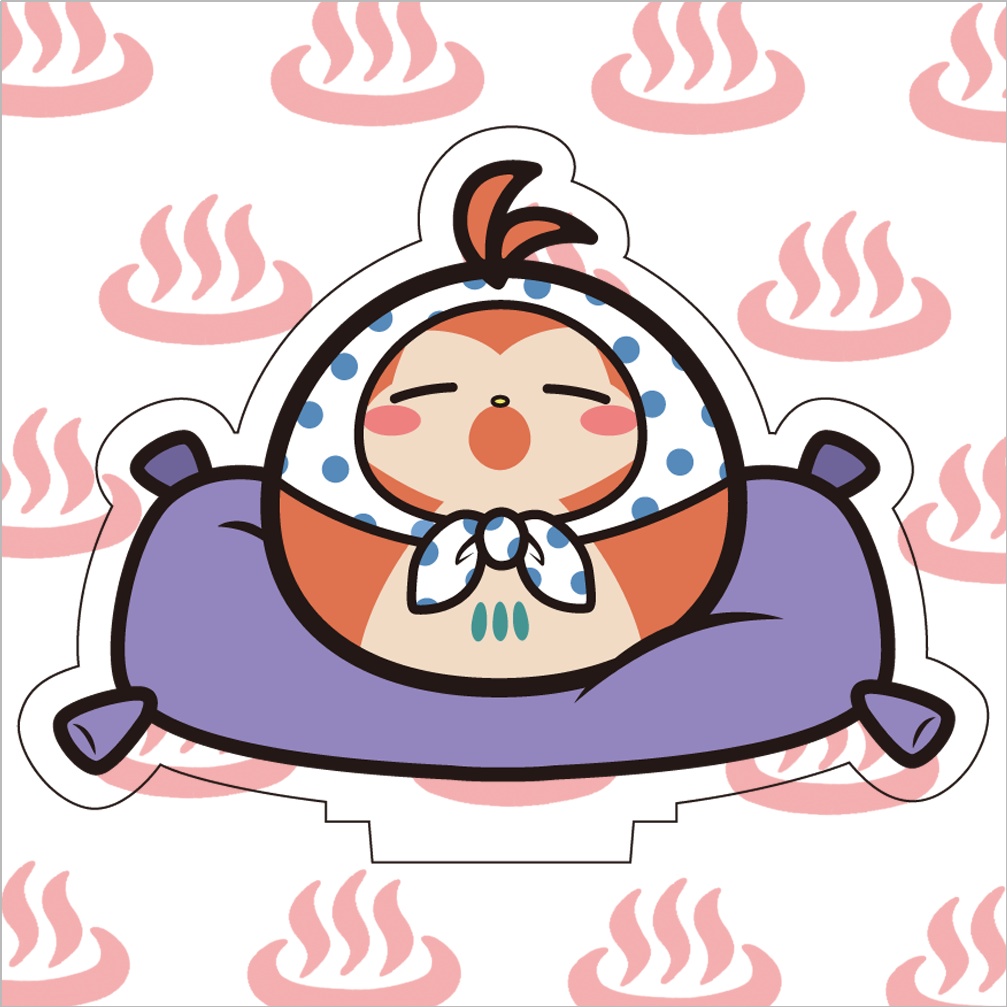 御座りちゅんぴっぴアクリルスタンド