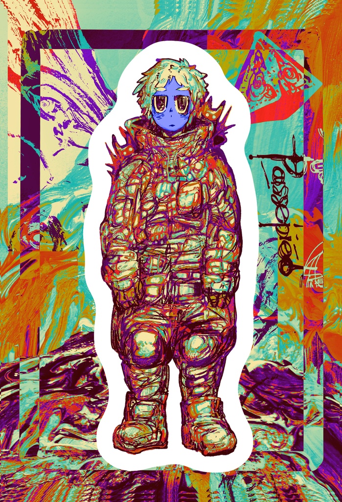 「パスピエ」ステッカー5種セット