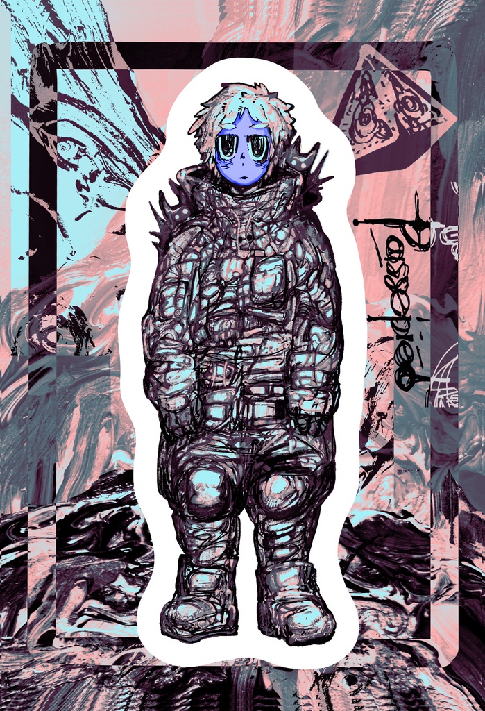 「パスピエ」ステッカー5種セット