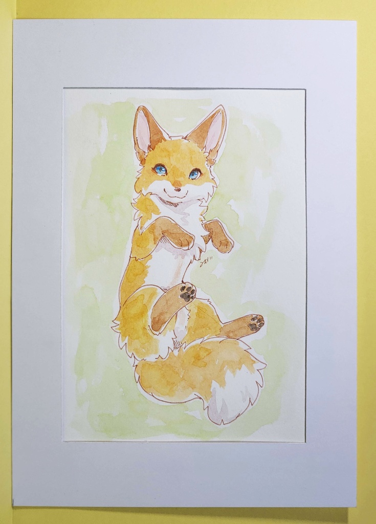 原画　きつねさん