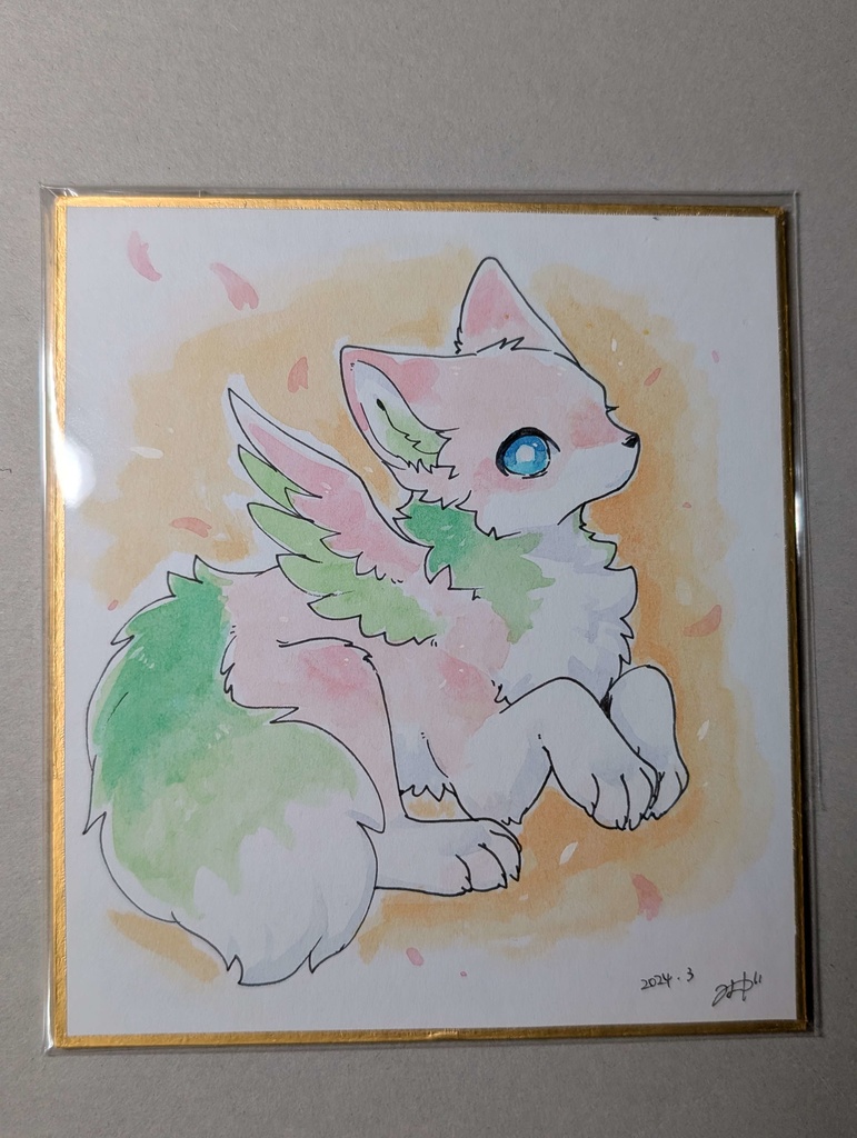 小色紙　春ちゃん