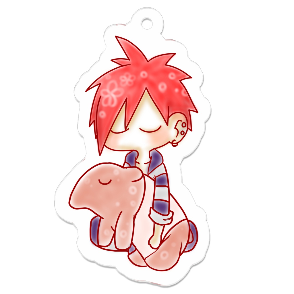 おやすみキーホルダー（貘）