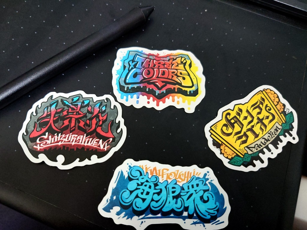 THREECOLORS ステッカー