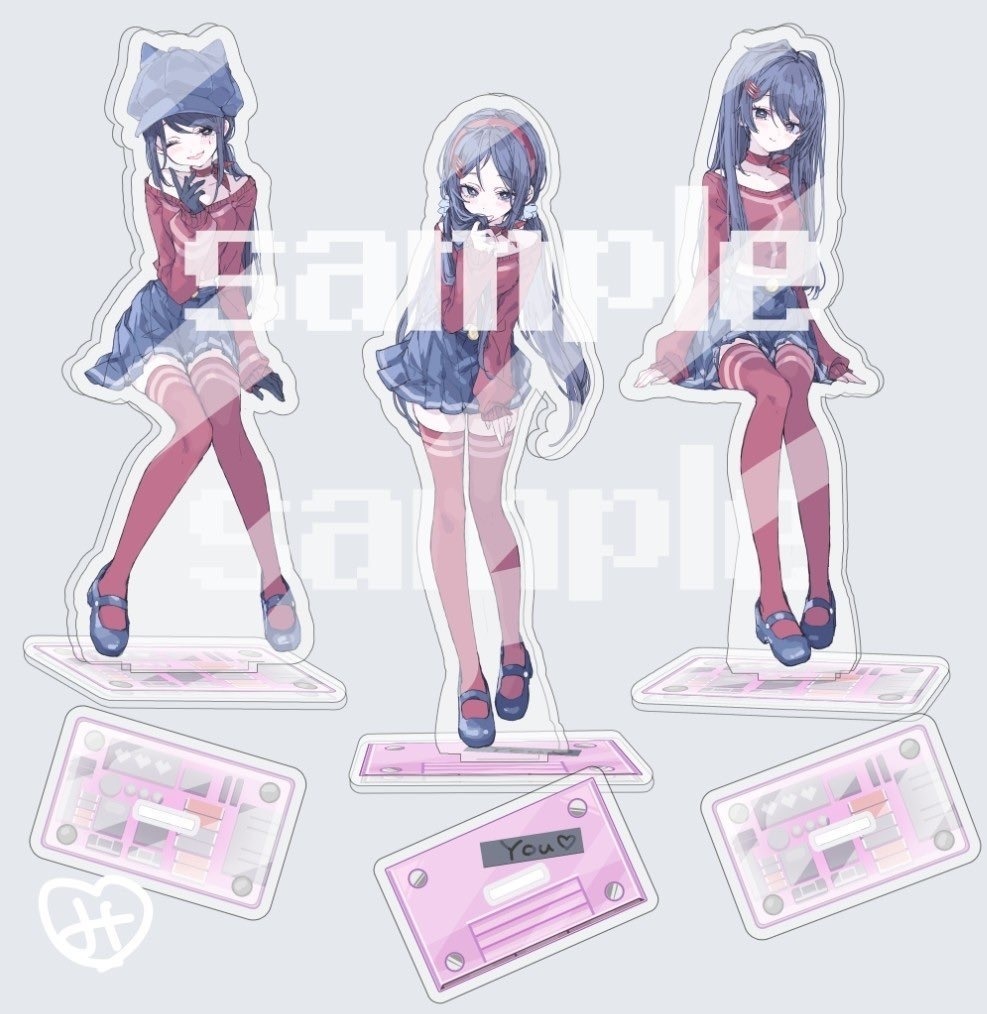 【予約】ミタちゃんでかアクスタ(20cm)💙❤️