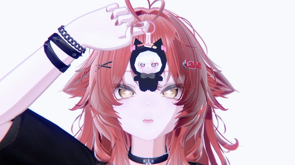 【無料】mitanちゃんぬいぐるみキーホルダー 🖤