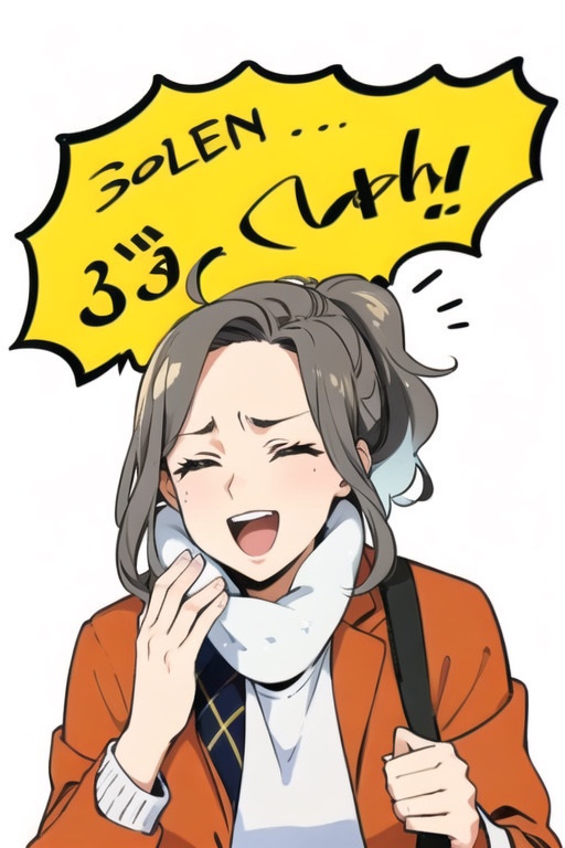 美女のくしゃみVol4