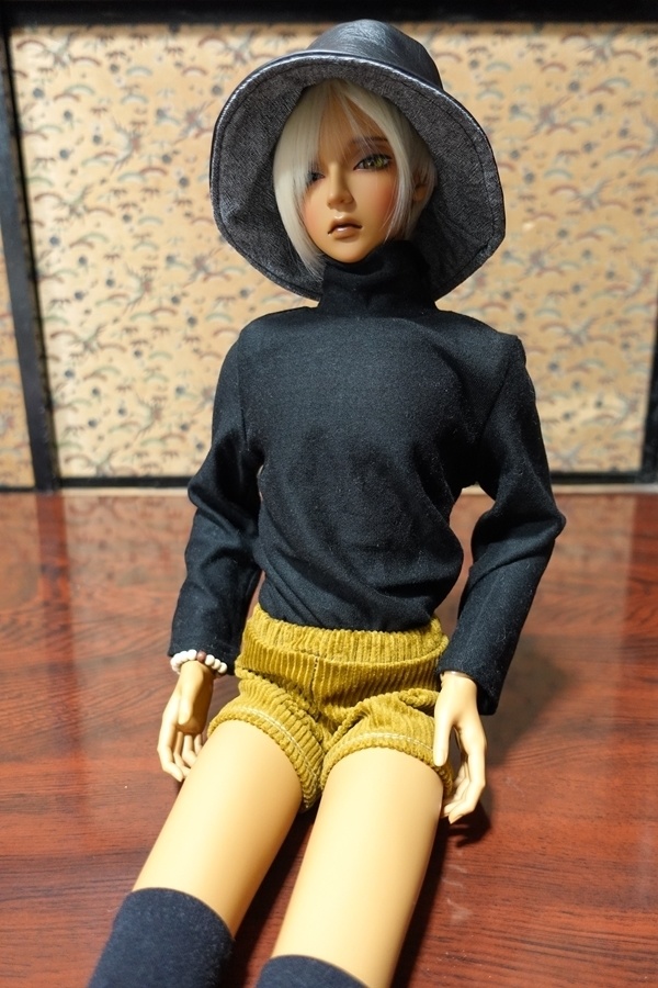 ホットパンツ（コーデュロイ マスタードイエロー）