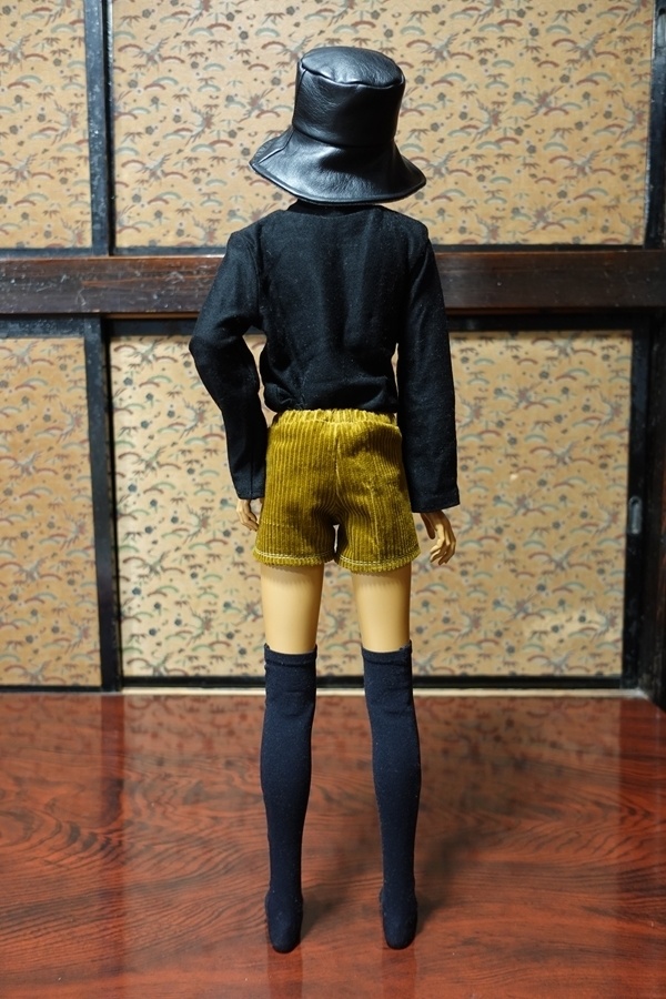 ホットパンツ（コーデュロイ マスタードイエロー）