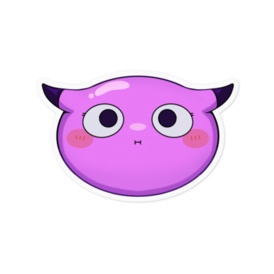 本体ちゃんステッカー「通常ver/ぷく~ver」