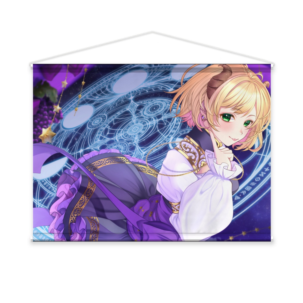 【2周年記念】2024年キービジュアルタペストリー