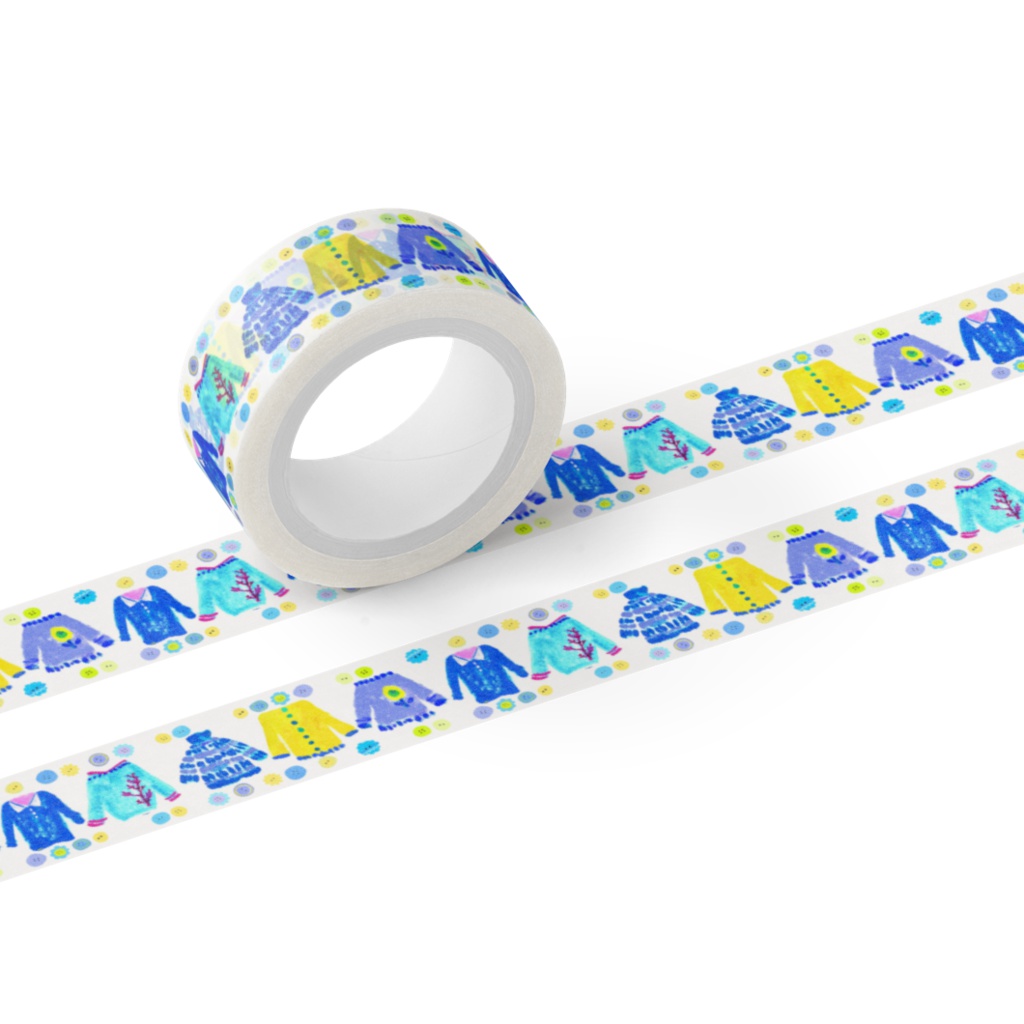 おさんぽ服のマステ