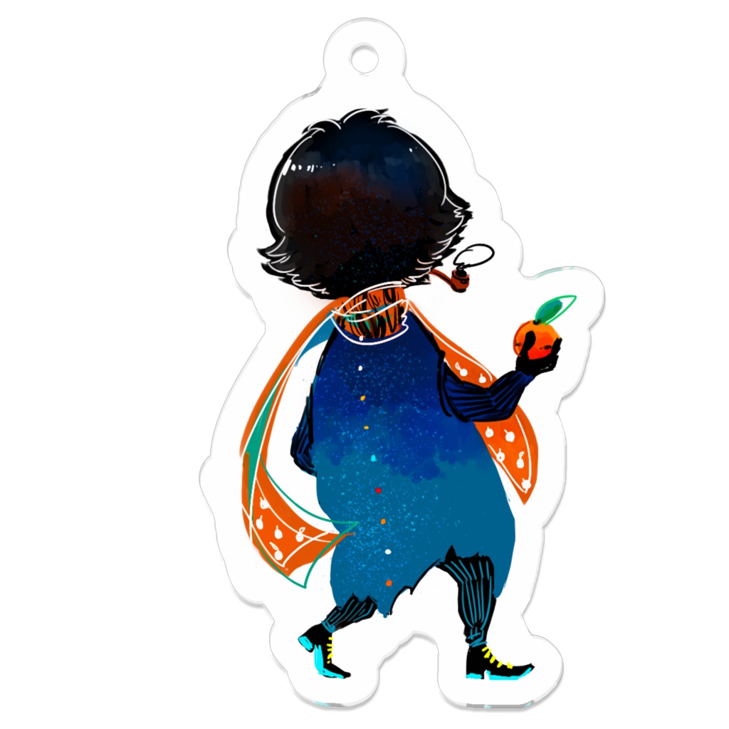 オレンジの木のそばで