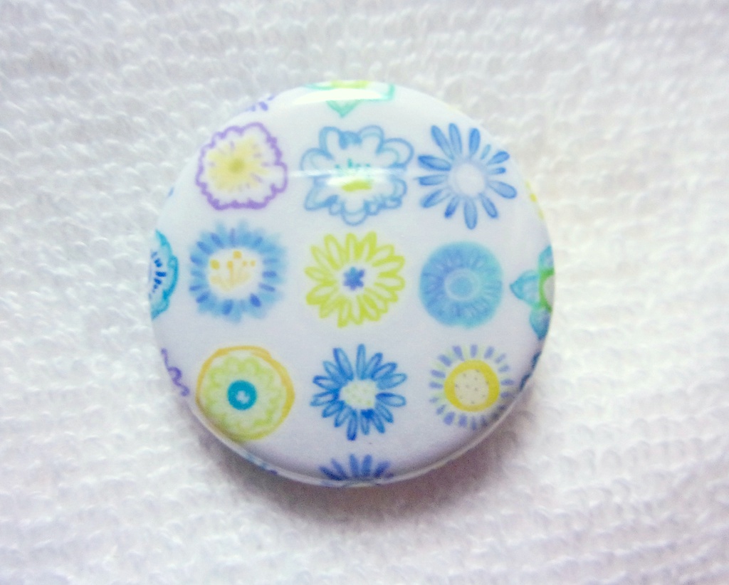 7月のお花バッジ