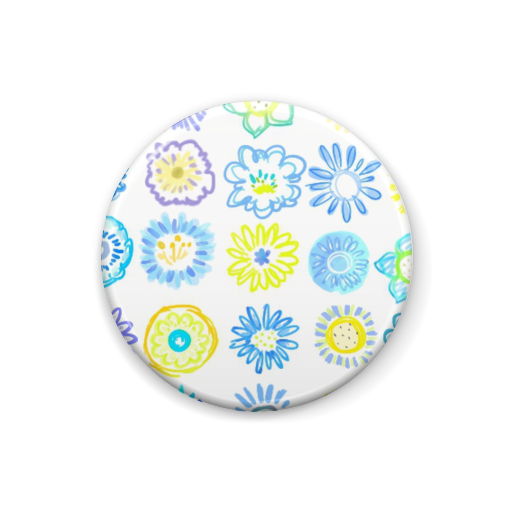 7月のお花バッジ