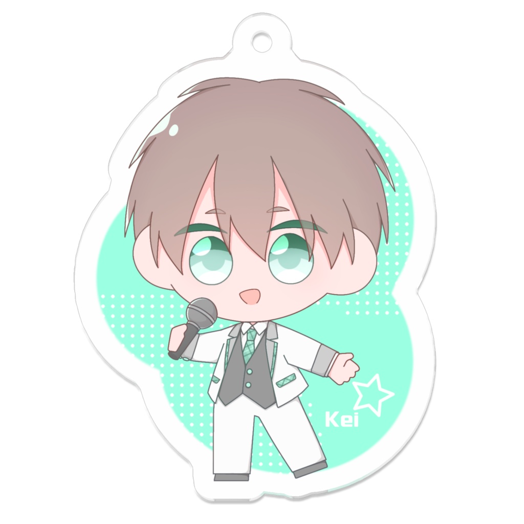 アクリルキーホルダー(アイドルver.)ケイ