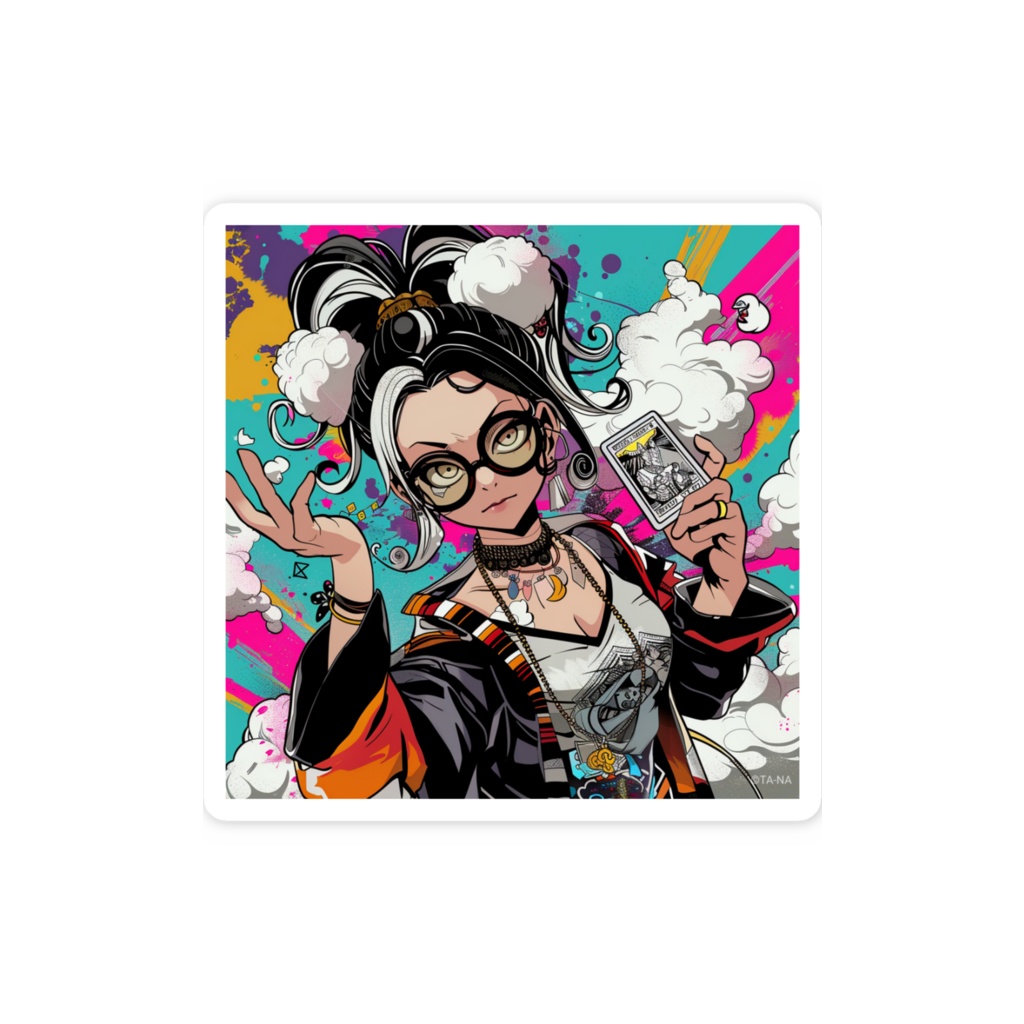 《クモノミコ ver.02》 〜占いが得意なポップでファンキーな雲の精霊01〜