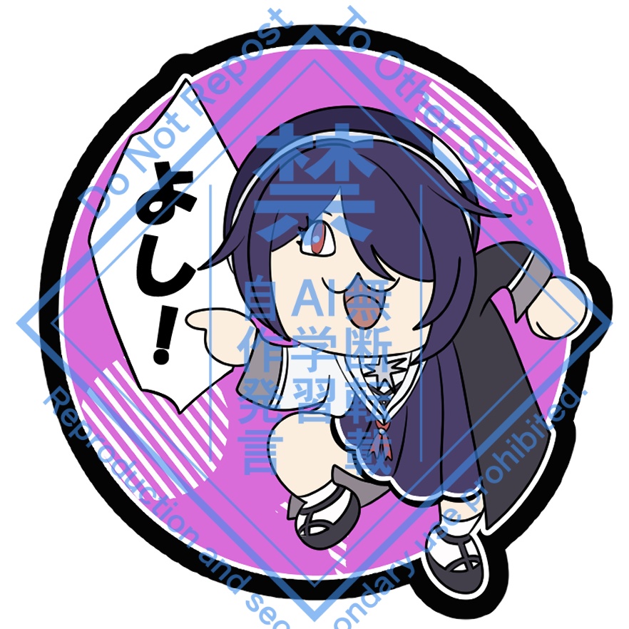 あおぎり高校非公式シールコレクションvol,1
