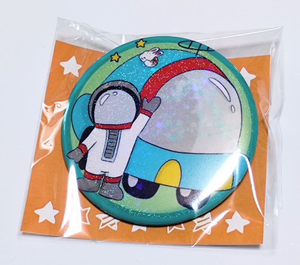 Spaceトラベルコンサルタント缶バッジ