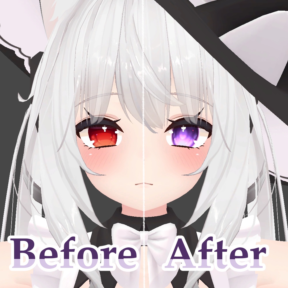 【Maya-舞夜-専用】ほわほわアイテクスチャ