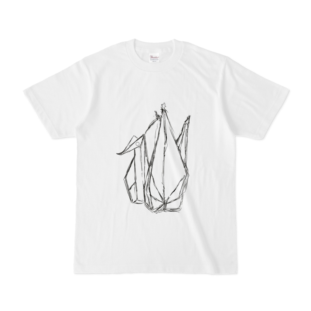 折り鶴Tシャツ