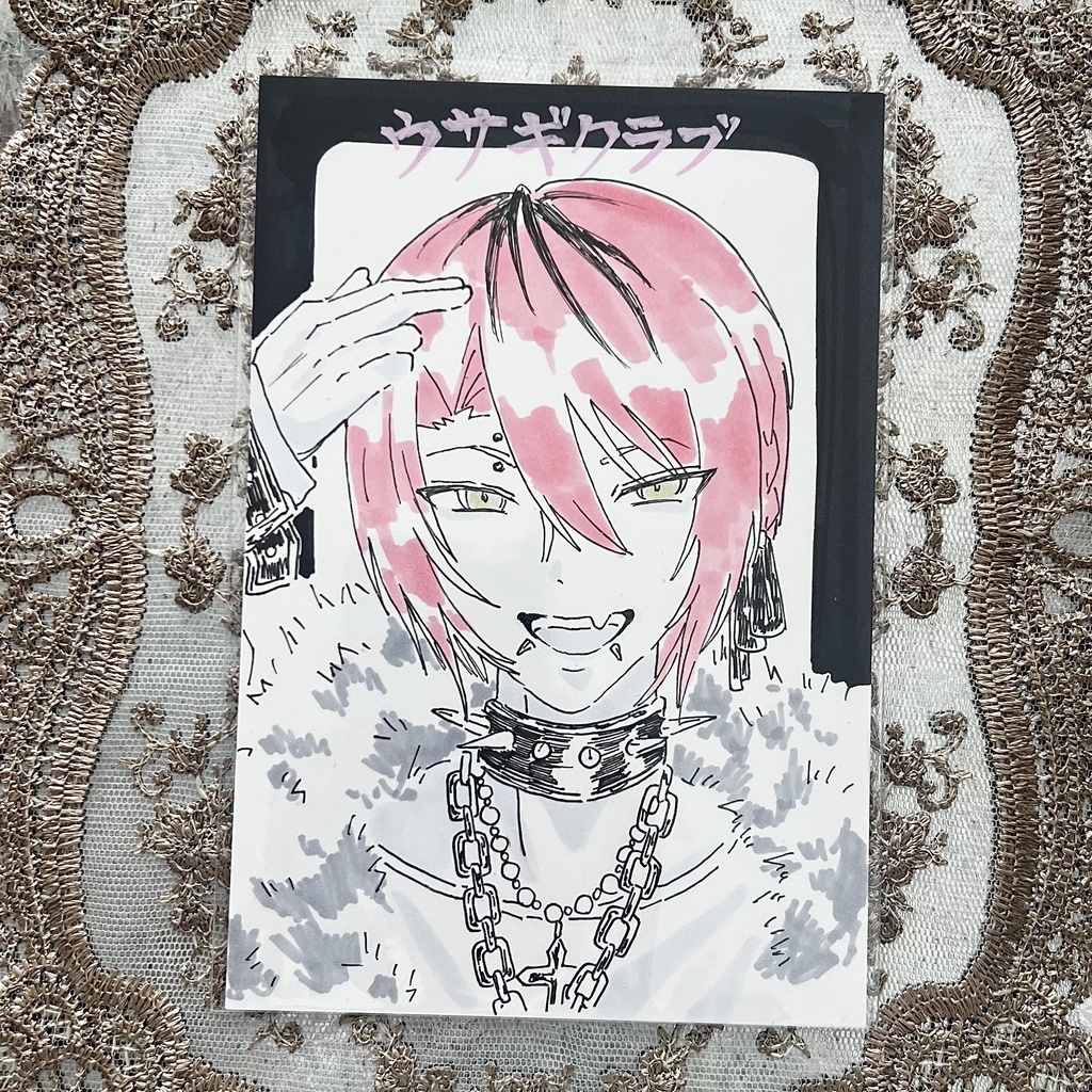 アナログ♡イラストカード♡（新）裏面サインあり