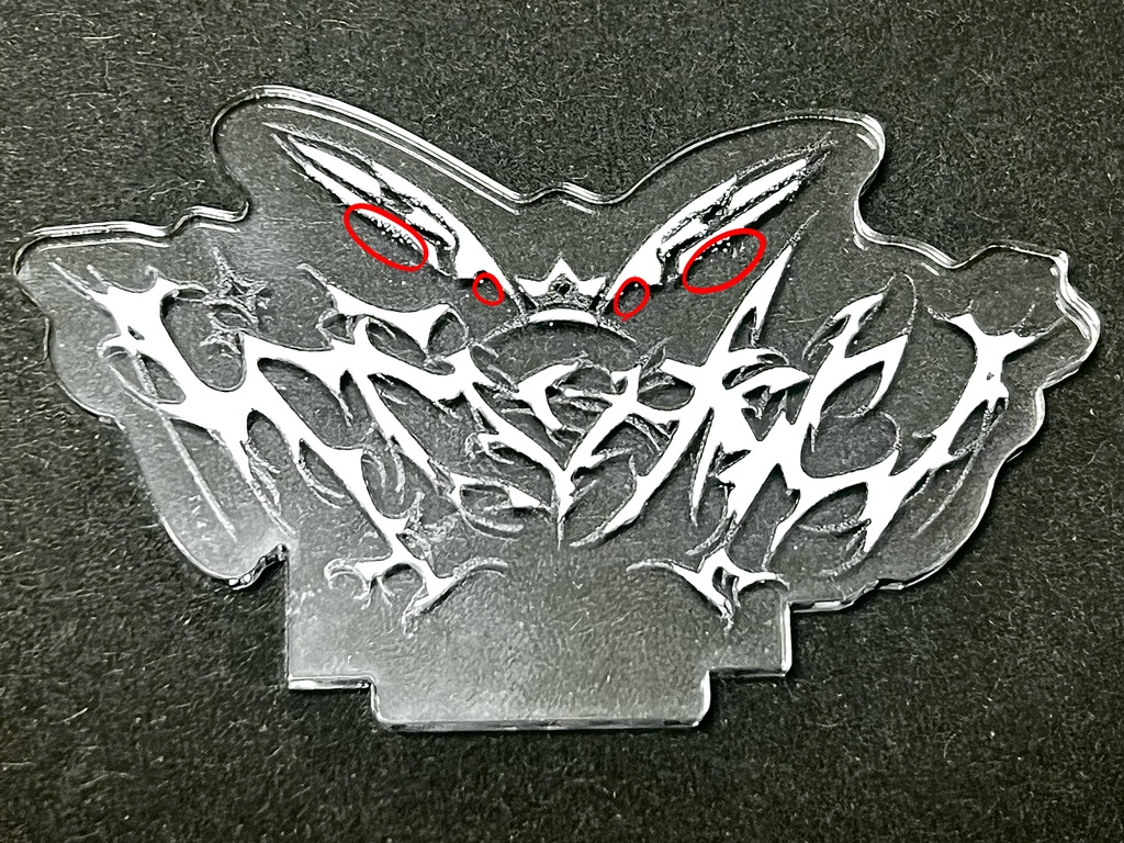 【B品になりますご注意ください】うさぎメイド♡アクリルスタンド♡(琥珀)