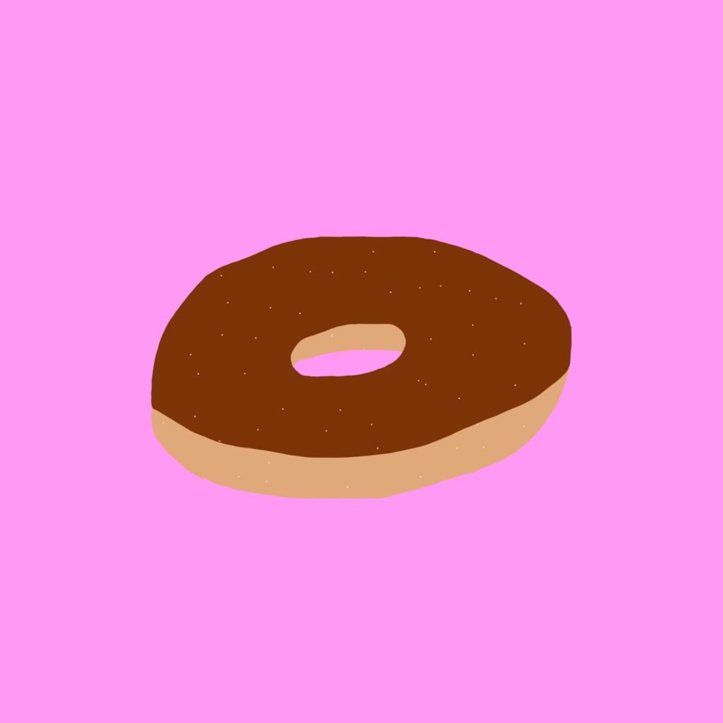 ベトベトドーナツコースター