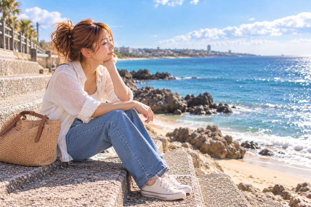 彼女と過ごす、日曜日。|AIフォトストーリー Vol.01