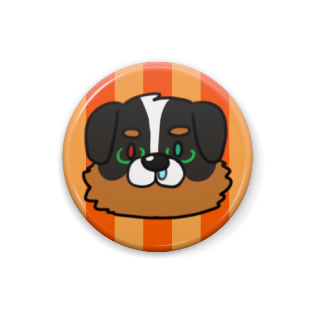 缶バッチ＊黒鋼ハク