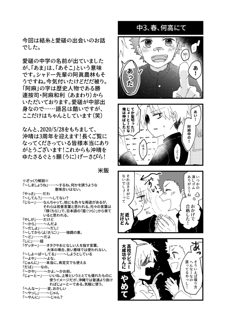 【紙版】「沖縄ぬ未来や晴りやいびーるはじ!」第2巻