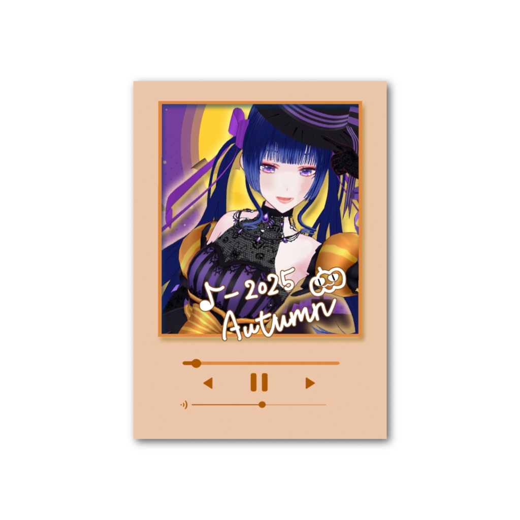 プレイヤー型フォト風カード-2025 AUTUMN