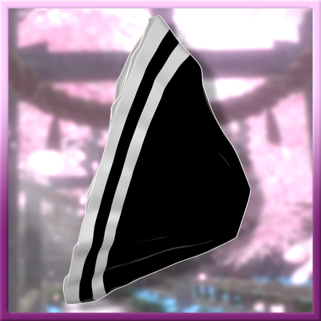 【無料】どこかの庭師の髪留めリボン