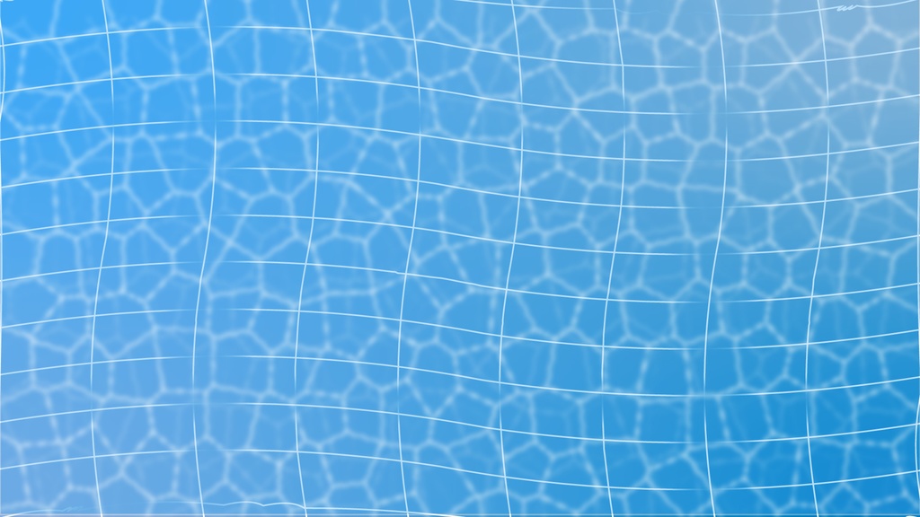 【無料配布】プールの背景素材 カラーバリエーションあり