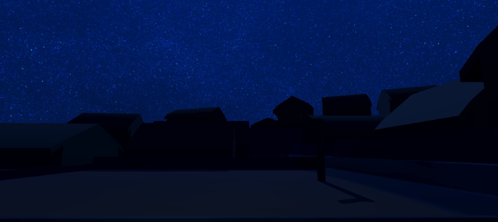 デジタル背景素材 星空スカイボックス画像