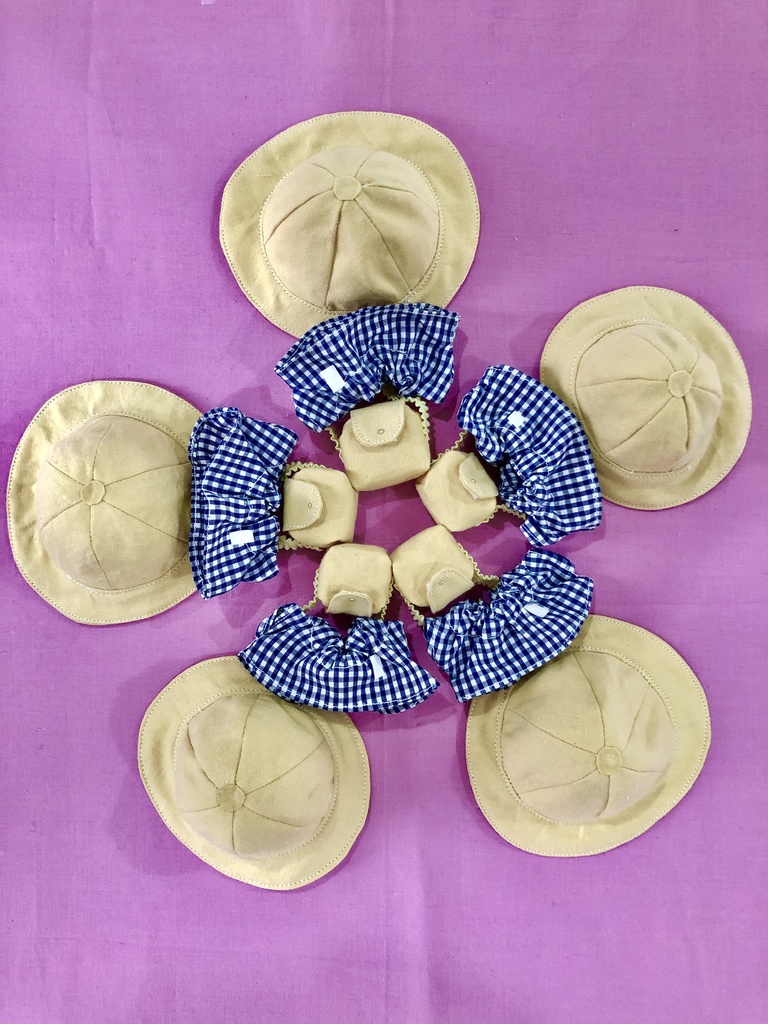 通園着セット 帽子♡スモック♡バック