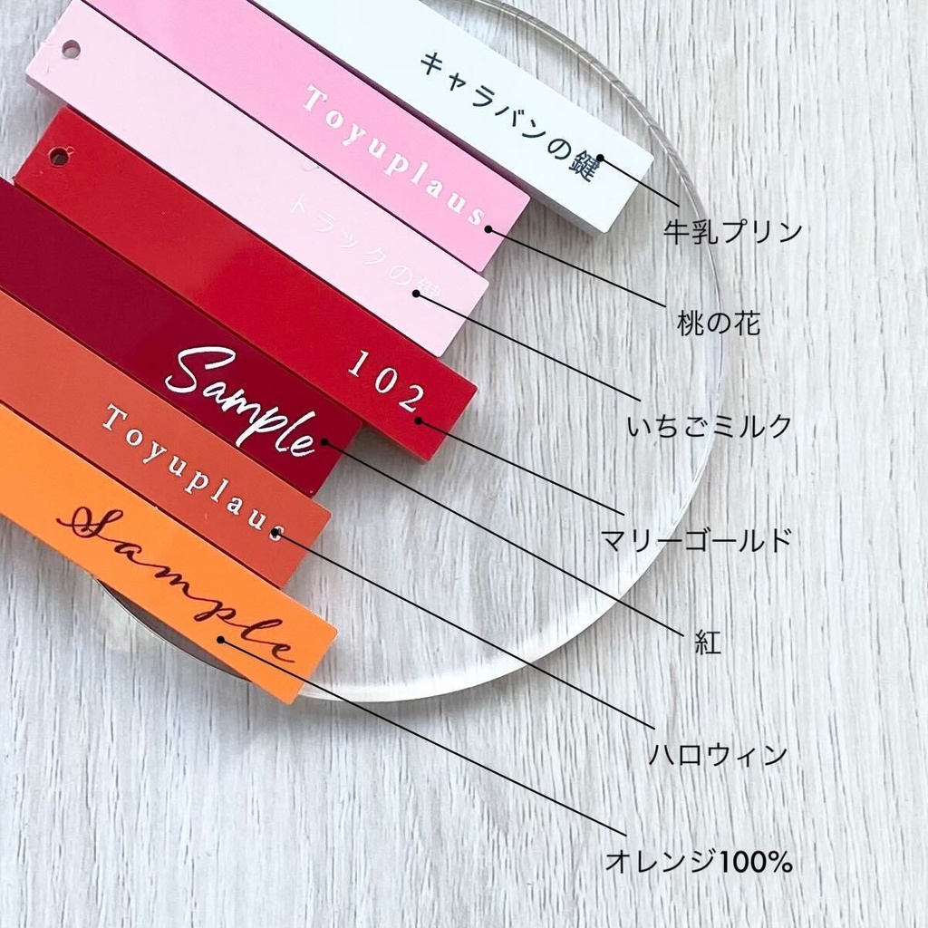 【数量限定】文字キーホルダー | オリジナル 名入れ 推し活 推し色 カラフル