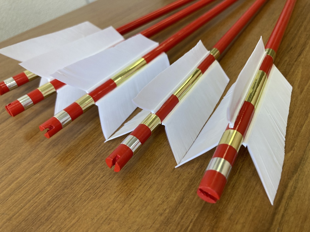 60cm赤矢(10本セット)